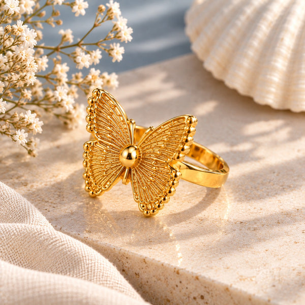Aurora Flutter Butterfly Ring