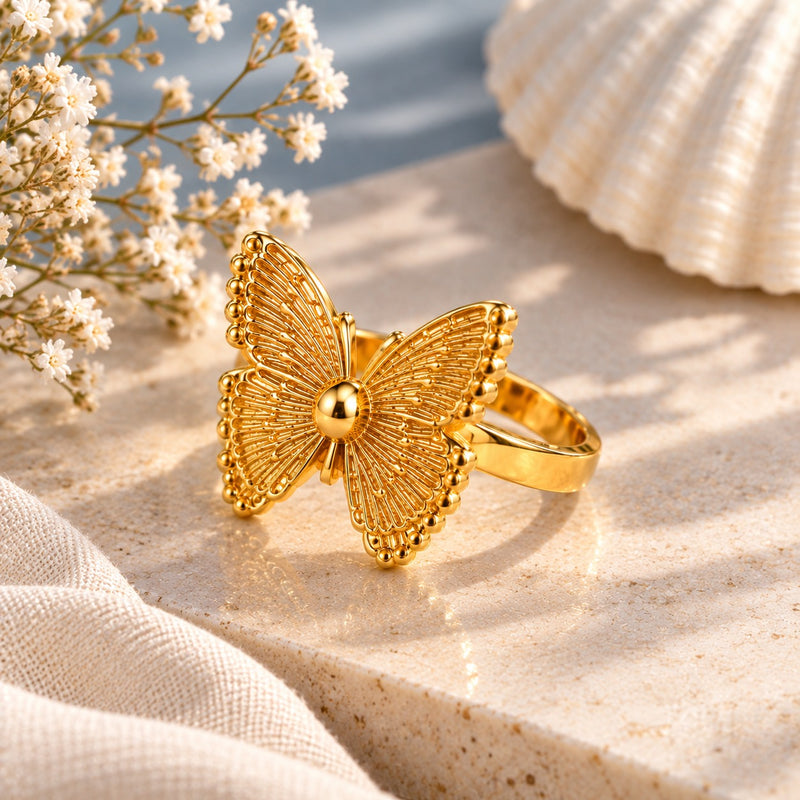 Aurora Flutter Butterfly Ring