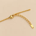 Heart Wings Gold Necklace – Sparkling Angel Wing Pendant