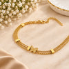 Golden Butterfly Multi-Strand Bracelet
