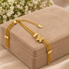 Golden Butterfly Multi-Strand Bracelet