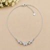 Elegant Butterfly Crystal Necklace