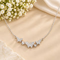 Elegant Butterfly Crystal Necklace