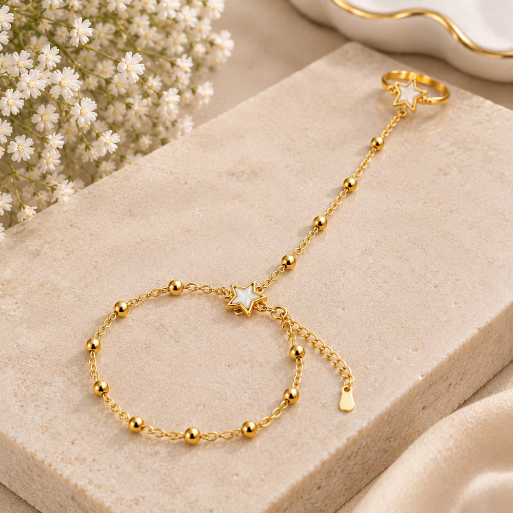 Elegant Star Hand Ring Chain